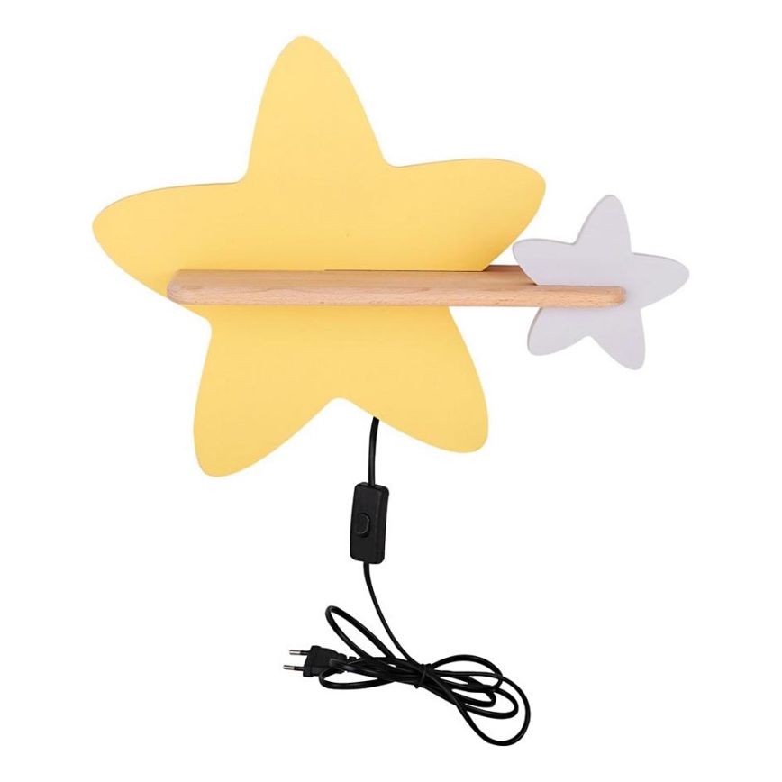 LED otroška stenska svetilka s polico STAR LED/5W/230V