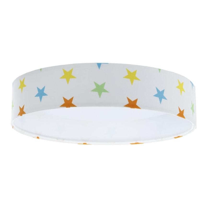 LED Otroška stropna svetilka GALAXY KIDS LED/24W/230V zvezde barvna