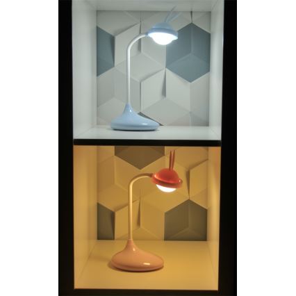 LED Otroška svetilka na dotik RABBIT LED / 0,4W / 5V 3000 / 6500K modra + USB
