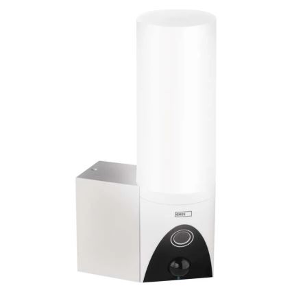 LED Pametna zunanja kamera s svetilko GoSmart LED/12W/230V IP65 Wi-Fi Tuya bela