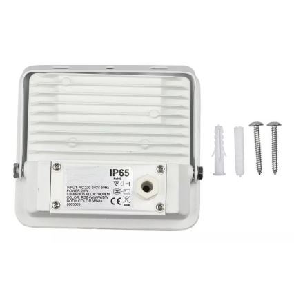 LED Pametni zatemnitveni RGB reflektor LED/20W/230V IP65 bel