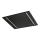 LED Panel ALGINE LED/44W/230V 60x60 cm 4000K UGR<16 črna