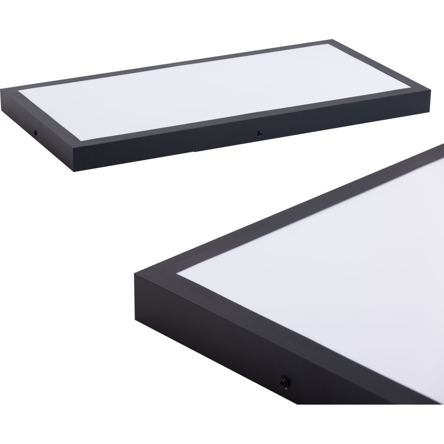 LED Panel LED/36W/230V 4000K 30x60 cm črna