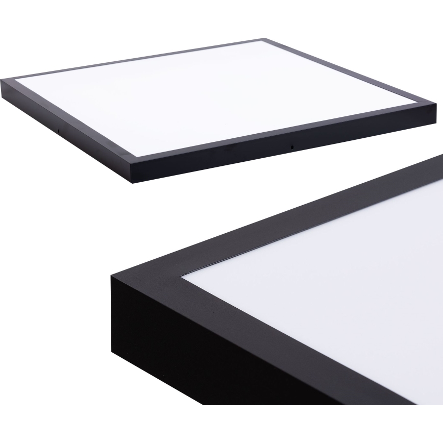 LED Panel LED/60W/230V 4000K 60x60 cm črna