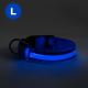 LED Pasja ovratnica 45-52 cm 1xCR2032/5V/40 mAh modra