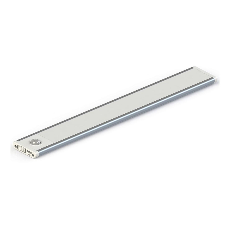 LED Podelementna svetilka CABINET-4 s PIR senzorjem LED/1,5W/230V 1100mAh 4000K