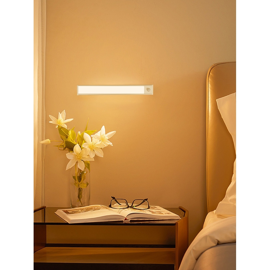 LED Podelementna svetilka CABINET-4 s PIR senzorjem LED/1,5W/230V 1100mAh 4000K