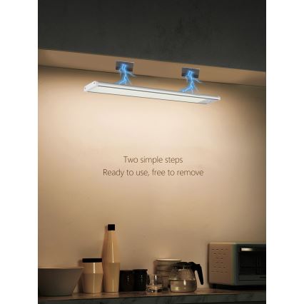 LED Podelementna svetilka CABINET-4 s PIR senzorjem LED/1,5W/230V 1100mAh 4000K