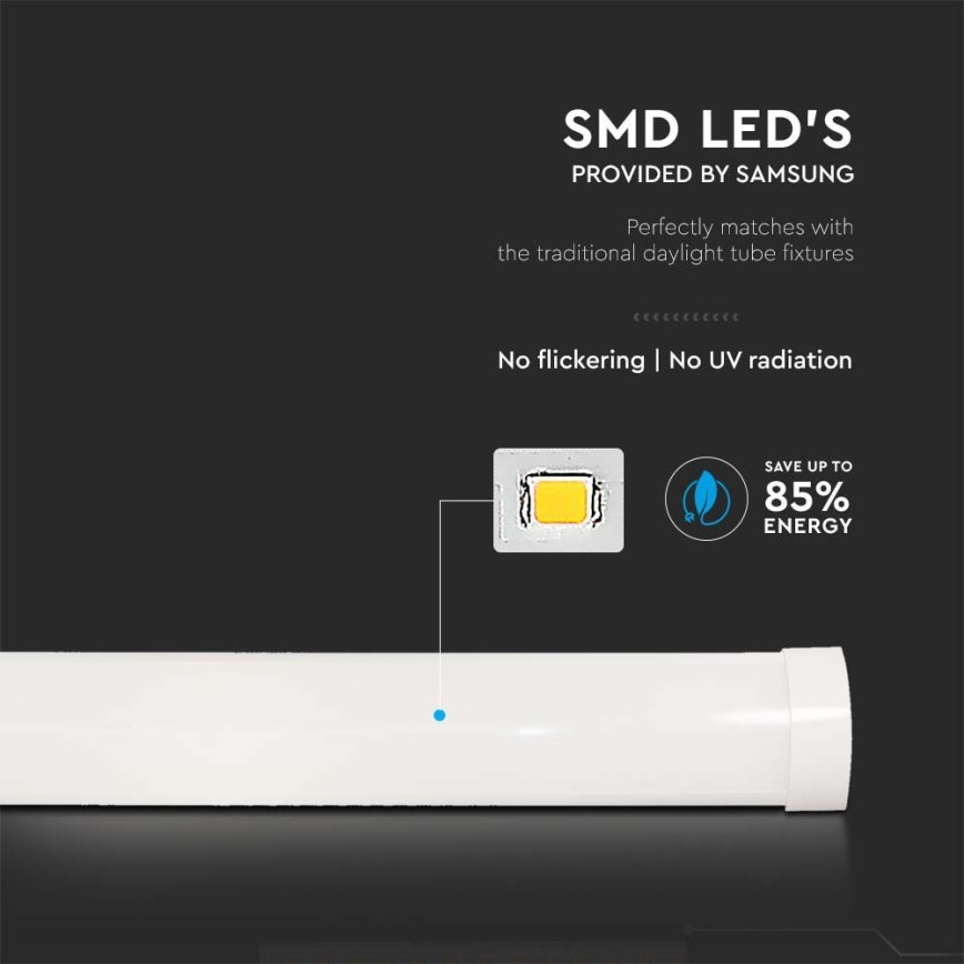 LED Podelementna svetilka LED/10W/230V 3000K 30 cm