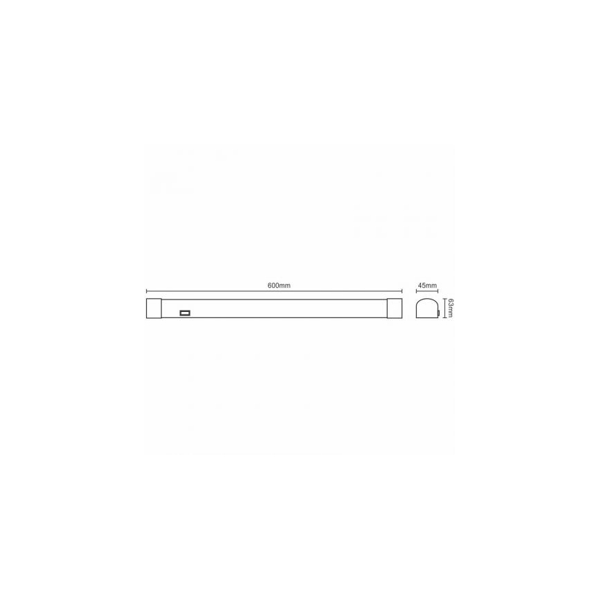 LED Podelementna svetilka LED/15W/230V 4000K IP44