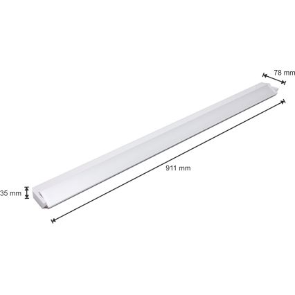 LED Podelementna svetilka LED/15W/230V bela