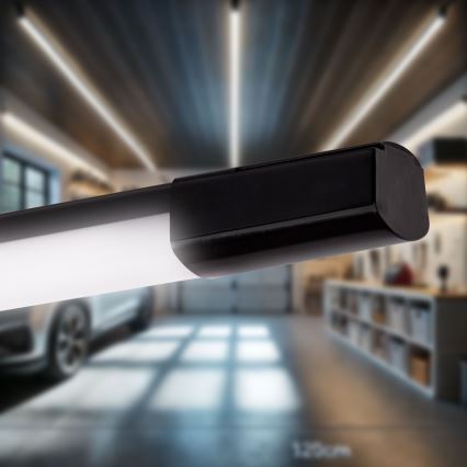 LED Podelementna svetilka LED/36W/230V 4000K 120 cm črna