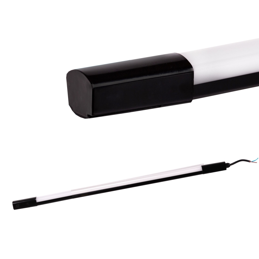 LED Podelementna svetilka LED/36W/230V 4000K 120 cm črna