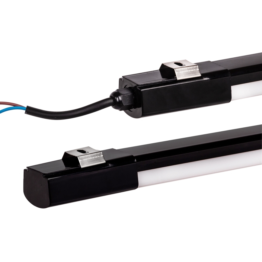 LED Podelementna svetilka LED/36W/230V 4000K 120 cm črna