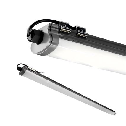 LED Podelementna svetilka LED/60W/230V 6000K 120 cm IP65 črna