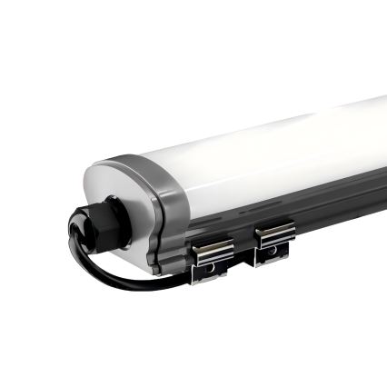 LED Podelementna svetilka LED/60W/230V 6000K 120 cm IP65 črna