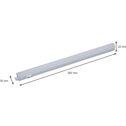 LED podelementna svetilka LED/8W/230V
