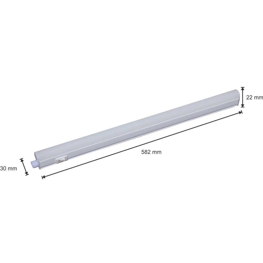 LED podelementna svetilka LED/8W/230V