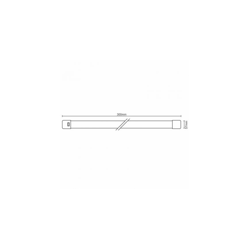 LED Podelementna svetilka LED/9W/230V IP40
