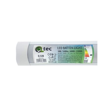 LED Podelementna svetilka QTEC LED/18W/230V 60 cm bela