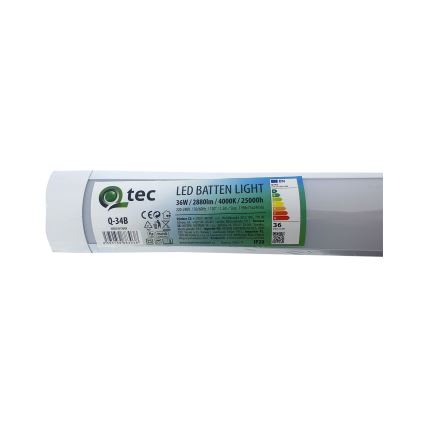 LED Podelementna svetilka QTEC LED/36W/230V 120 cm bela