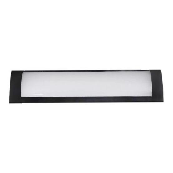 LED Podelementna svetilka QTEC LED/9W/230V 30 cm črna
