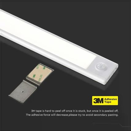 LED Podelementna svetilka s senzorjem LED/1,5W/5V 1500 mAh 4000K
