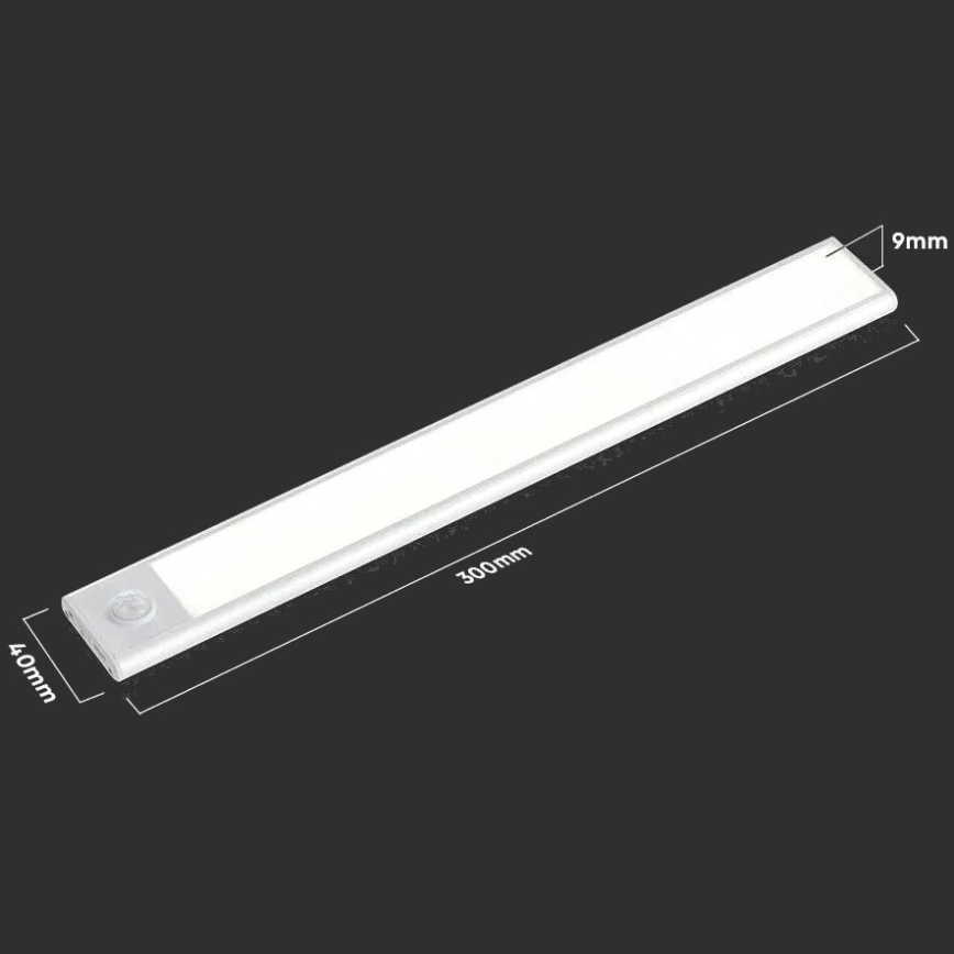 LED Podelementna svetilka s senzorjem LED/1,5W/5V 1500 mAh 4000K