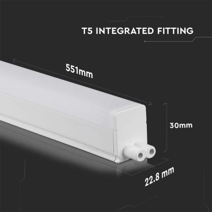 LED Podelementna svetilka SAMSUNG CHIP LED/7W/230V 4000K 55 cm