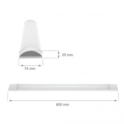 LED Podelementna svetilka VIGA LED/14W/230V 3000K bela