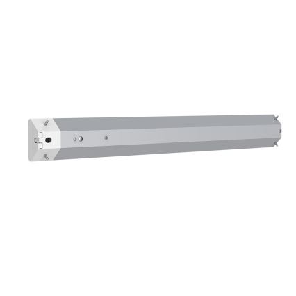LED Podelementna svetilka z vtičnicami in USB priključki LED/18W/230V 4000K srebrna
