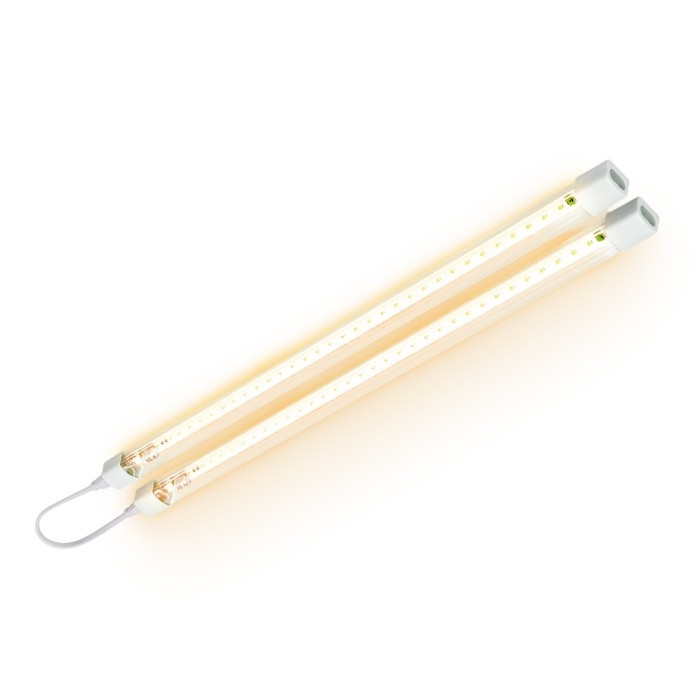 LED Podelementna svetilka za gojenje rastlin GROWLY 2xLED/8,5W/230V bela