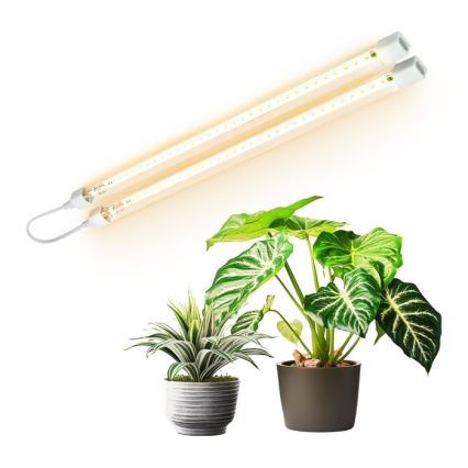 LED Podelementna svetilka za gojenje rastlin GROWLY 2xLED/8,5W/230V bela