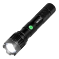 LED Polnilna baterijska svetilka LED/10W/5V IPX4 800 sijajni 1200 mAh