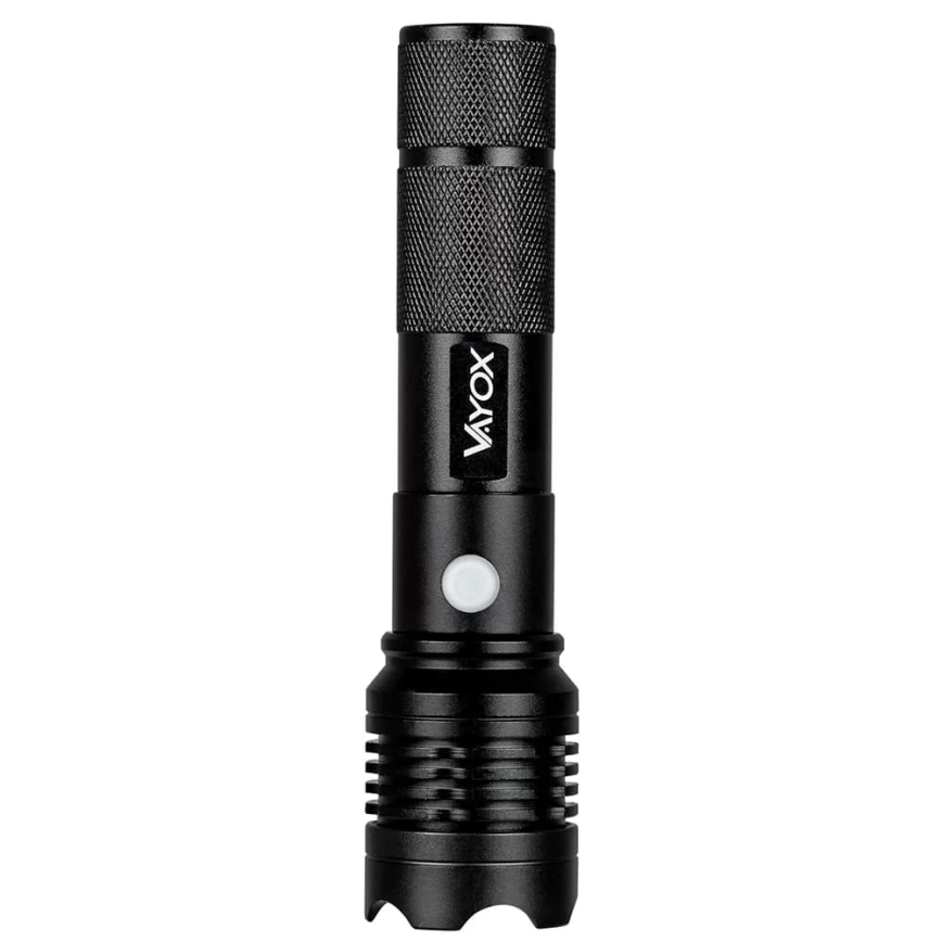 LED Polnilna baterijska svetilka LED/10W/5V IPX4 800 sijajni 1200 mAh