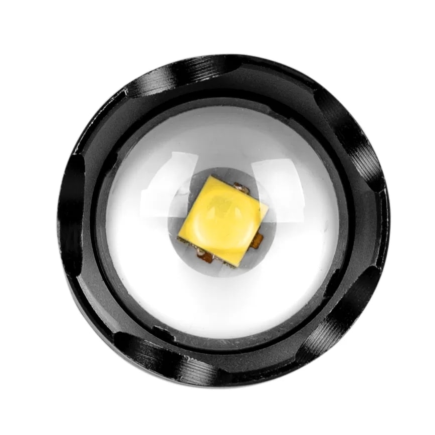 LED Polnilna baterijska svetilka LED/10W/5V IPX4 800 sijajni 1200 mAh