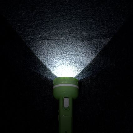 LED Polnilna baterijska svetilka LED/1W/230V 330 sijajni 1000 mAh