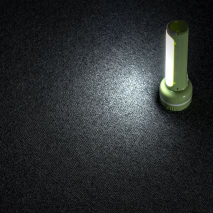 LED Polnilna baterijska svetilka LED/1W/230V 330 sijajni 1000 mAh
