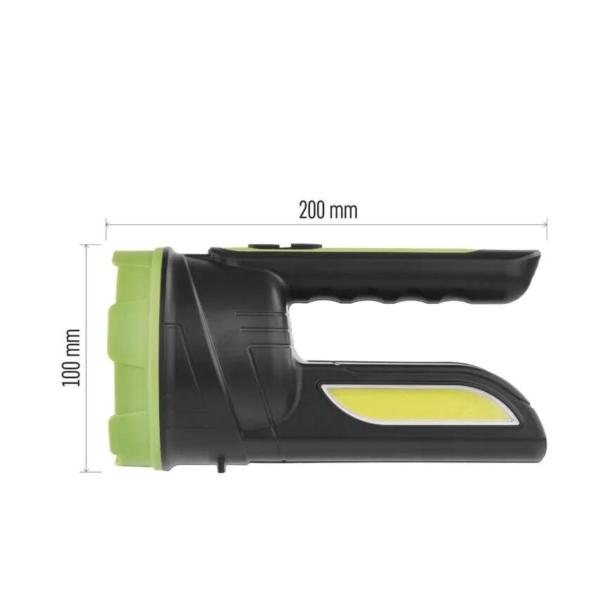 LED Polnilna baterijska svetilka LED/3,7V 210 lm 1800mAh