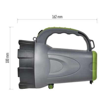 LED Polnilna baterijska svetilka LED/3,7V 300 lm 2400mAh
