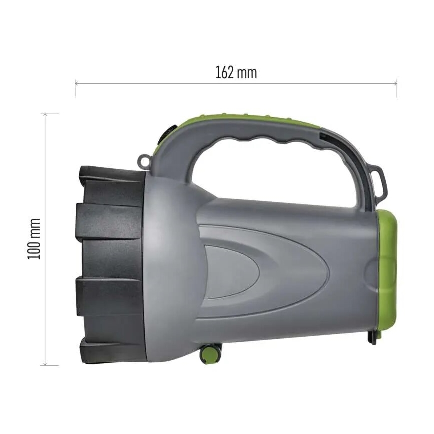 LED Polnilna baterijska svetilka LED/3,7V 300 lm 2400mAh