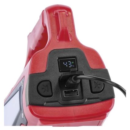 LED Polnilna baterijska svetilka LED/3,7V IP44 1000 lm 15000mAh