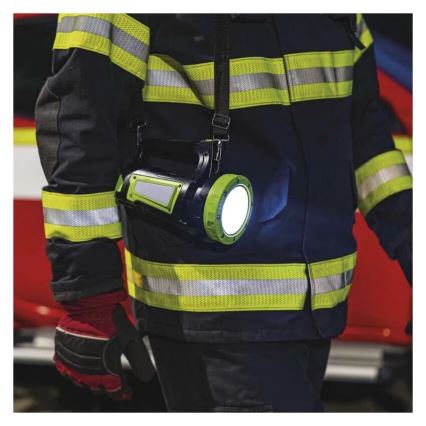 LED Polnilna baterijska svetilka LED/3,7V IP44 850 lm 8000mAh