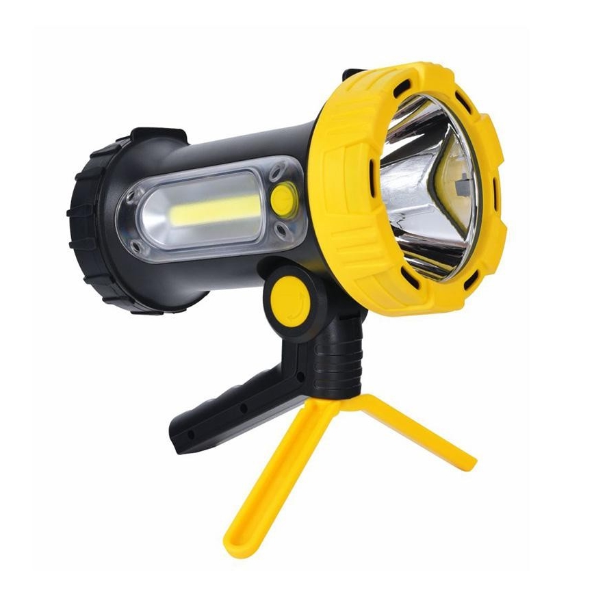 LED Polnilna baterijska svetilka LED/5W/4000mAh + LED/3W