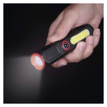 LED Polnilna baterijska svetilka LED/USB/3,7V 120 lm 400 mAh