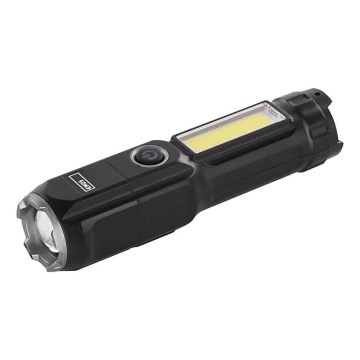 LED Polnilna baterijska svetilka LED/USB/3,7V IP44 150 lm 1200mAh