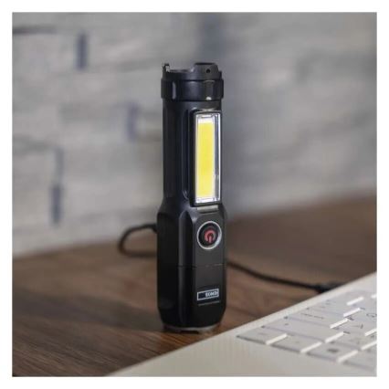 LED Polnilna baterijska svetilka LED/USB/3,7V IP44 150 lm 1200mAh