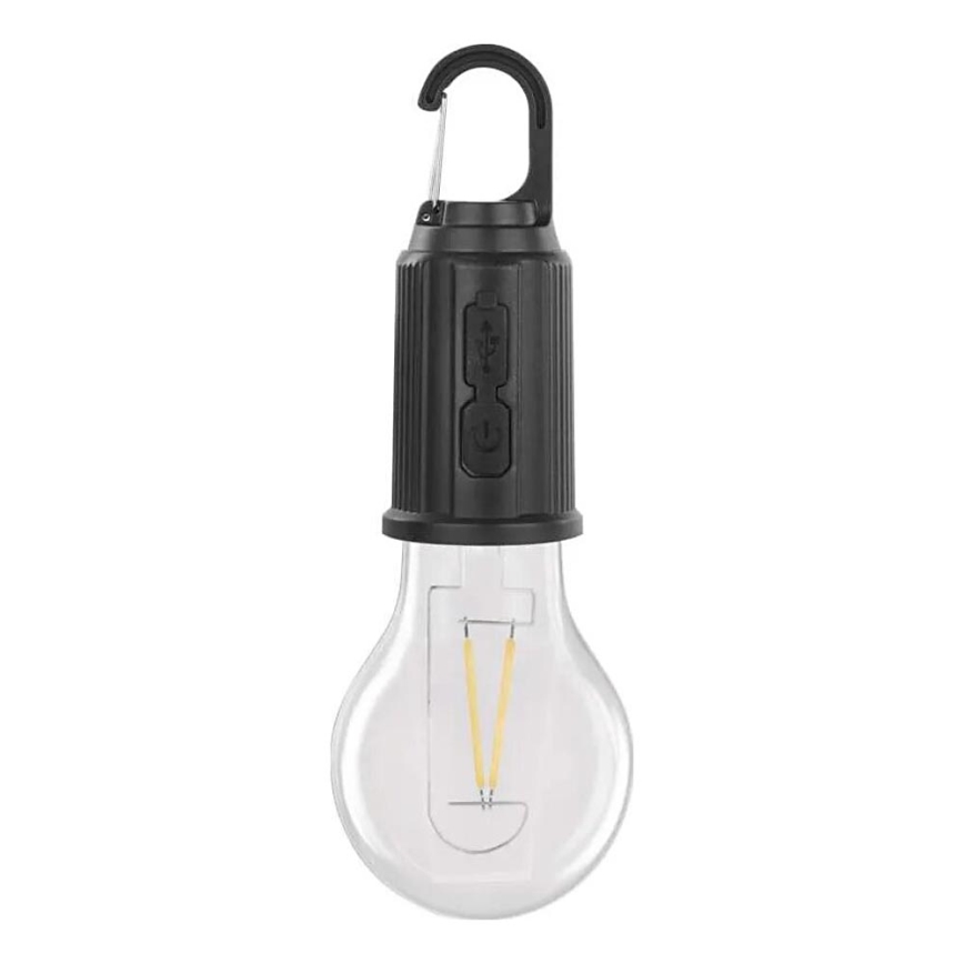 LED Polnilna baterijska svetilka LED/USB IP44 90 lm 400mAh