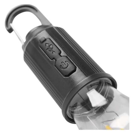 LED Polnilna baterijska svetilka LED/USB IP44 90 lm 400mAh