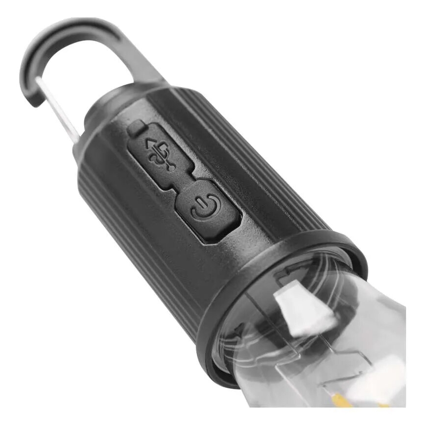LED Polnilna baterijska svetilka LED/USB IP44 90 lm 400mAh